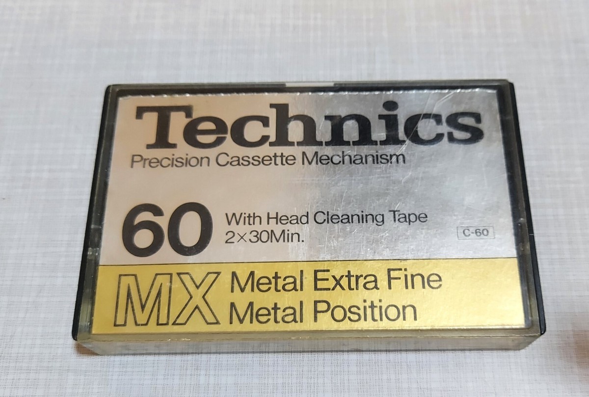 📌 VTG RARE Technics RT-60MX Metal Cassette Tape # Japan | eBay