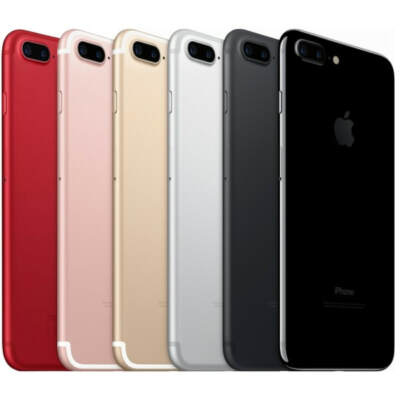 Apple iPhone 7 Plus 32GB 128GB 256GB (AT&T) Black Gold Jet Red