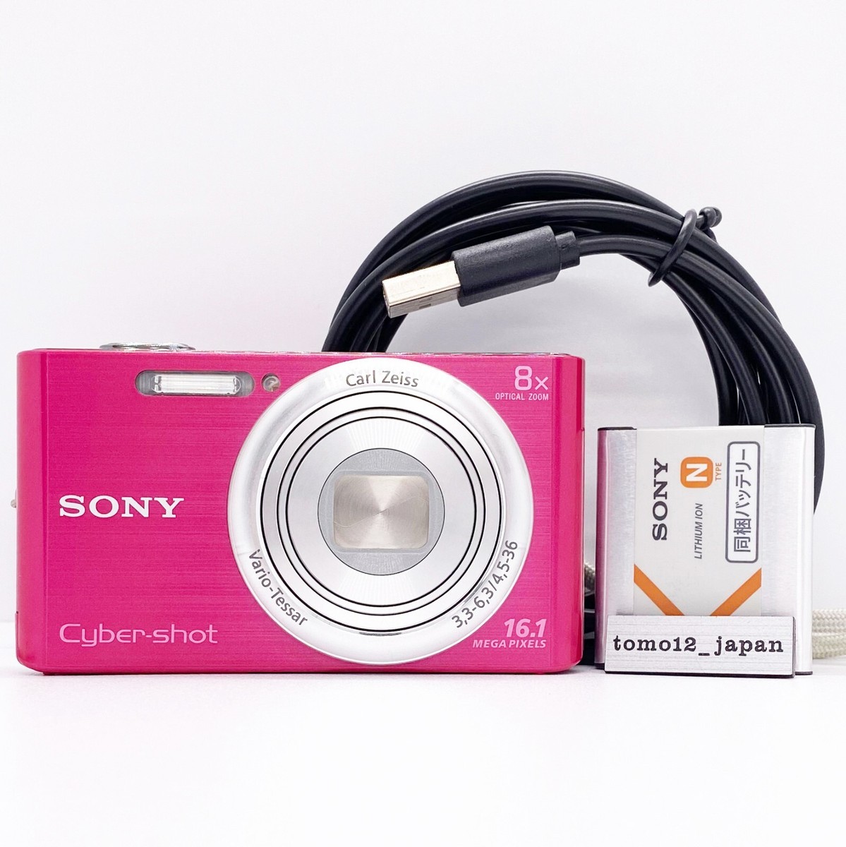SONY Cyber-shot DSC-W730 Pink Digital Camera 16.1 MP 8x Optical