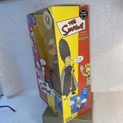 Krusty the Clown Talking Doll Simpsons Treehouse of Horror NIB