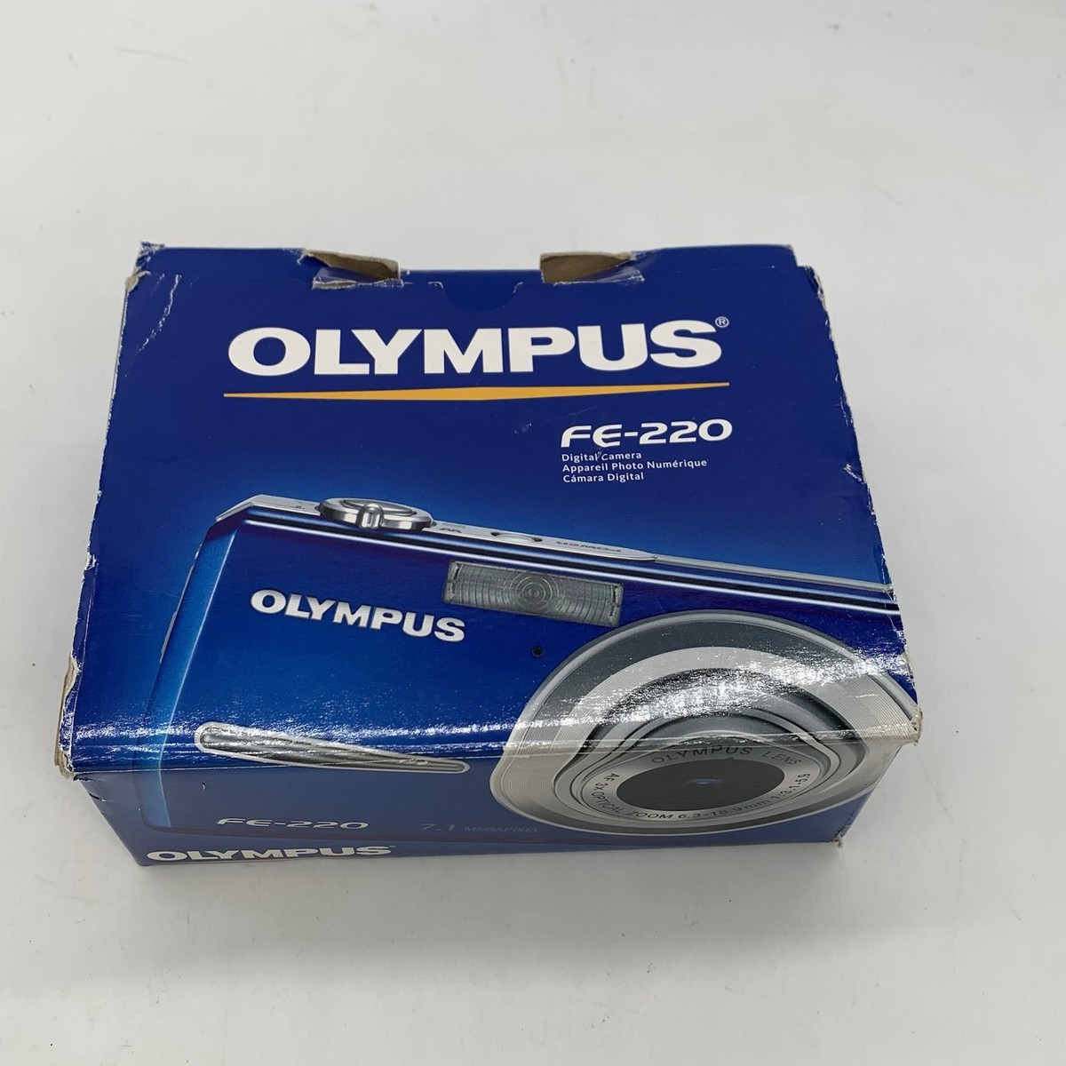 Olympus FE-220 7.1MP Digital Camera With 4x Optical Zoom & In