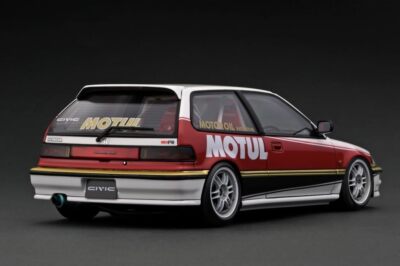 ignition model 1/18 Honda CIVIC (EF9) SiR White/Red finished