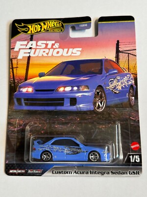 2024 Hot Wheels Premium Fast and Furious Mix 3 COMPLETE Set Of 5