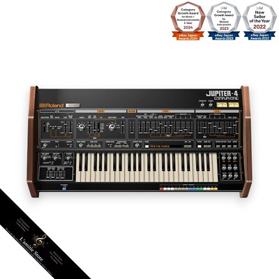Roland Jupiter-4 Compuphonic Analog Synthesizer Vintage Overhauled