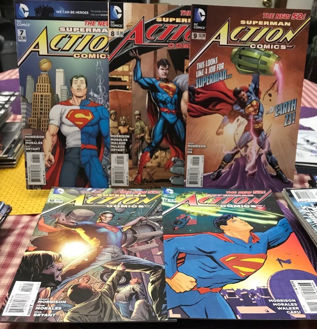 NEW 52 Superman 0,1-52 Action Comics #1 Jim Lee Signed Variant