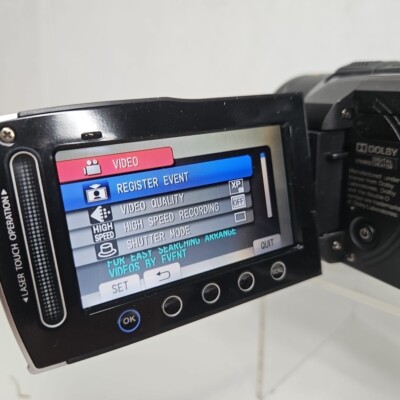 JVC GZ-HM400 HD Everio Memory Camera Camcorder | eBay