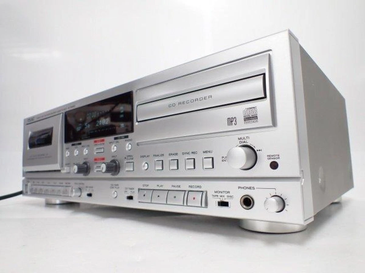 TEAC AD-RW950 CD Compact Disc Recorder Cassette Deck | eBay