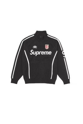 Size L - Supreme Umbro Zip Up Sweater Jacket Black IN HAND‼️ | eBay