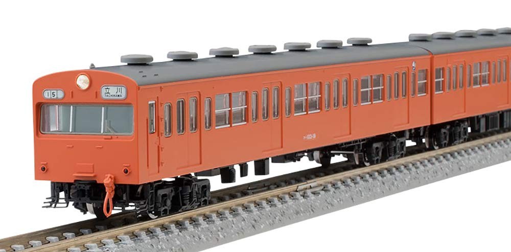 TOMIX N gauge 103 Commuter Train Early Orange Set-B 98371 Model
