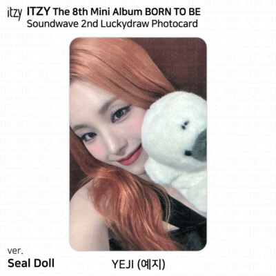 ITZY 8th Mini Album Born To Be Soundwave 2nd Luckydraw Photocard