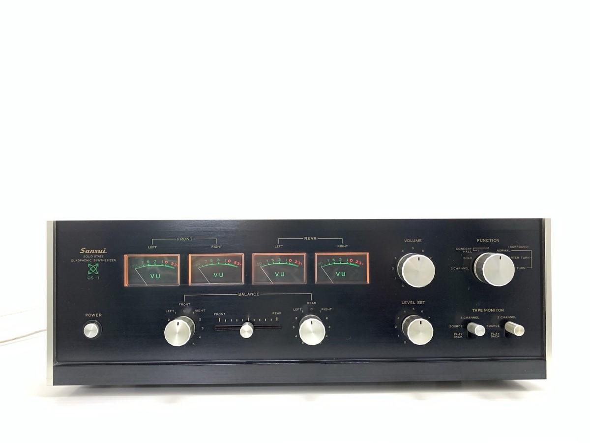 SANSUI QS 1 Synthesizer Quadraphonic Decoder Pre Amplifier 4Ch