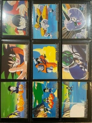 Dragon Ball Z 1999 Trading Cards Series 3 Set Cards 1-72 UPDATED