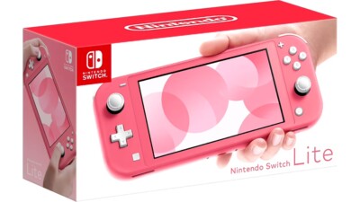 Nintendo Switch Lite 32 GB Gaming Console - Coral for sale online