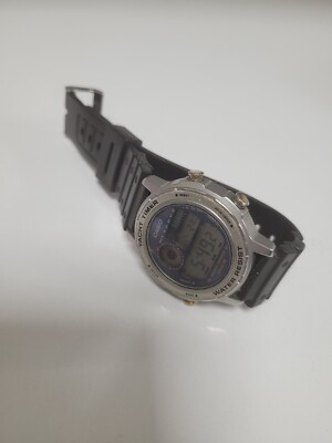 RARE VINTAGE CASIO 862 TRW-301 YACHT TIMER WATCH MENS STEEL JAPAN