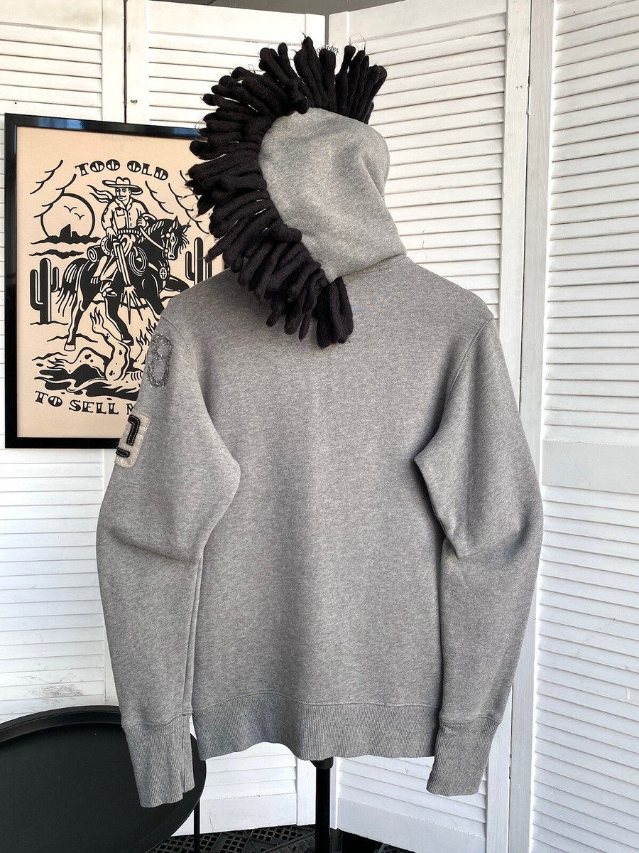 Archive 00s Diesel Dread Mohawk Zip Hoodie Men's Size S | eBay