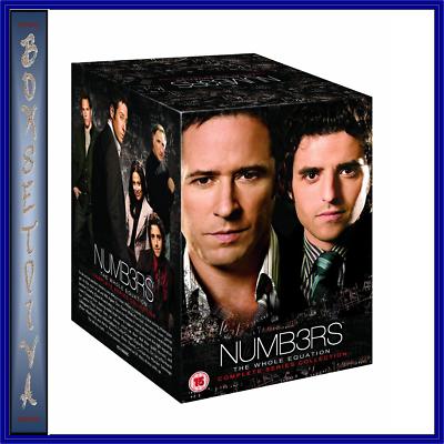 NUMB3RS - COMPLETE SERIES - SEASONS 1 2 3 4 5 & 6 **BRAND NEW DVD