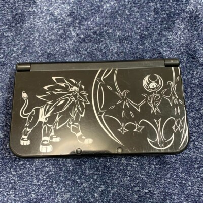 New Nintendo 3DS LL Solgaleo Lunala Black Pokémon Sun/Moon RED-S