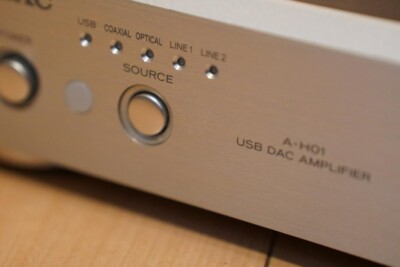 TEAC A-H01 Silver USB DAC Stereo integrated amplifier 100V | eBay