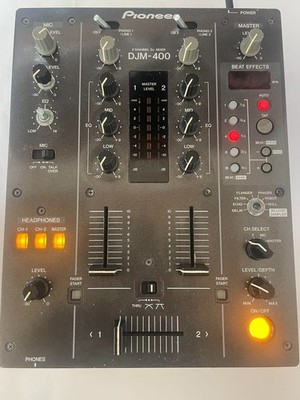 Pioneer DJM-400 2チャンネル ミキサー 中古 Pioneer DJ DJM-400 Black