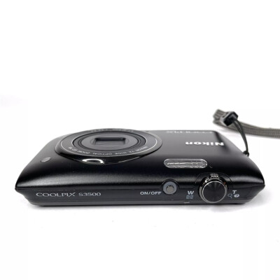 Nikon COOLPIX S3500 Digital Camera 20.1MP f/3.4 4× Digital Zoom 85