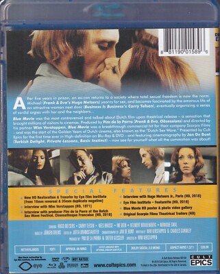 Blue Movie ( Blu-ray +DVD 1971 / 2019 [A3] 881190015896 | eBay