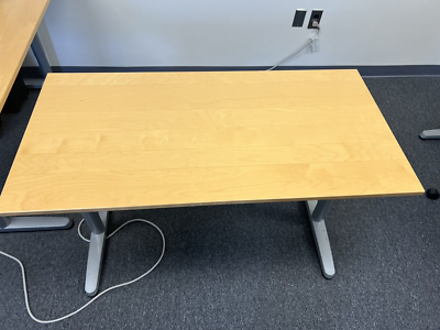 ikea galant desk 47.5” x 23.5” Wood Top Adjustable Height