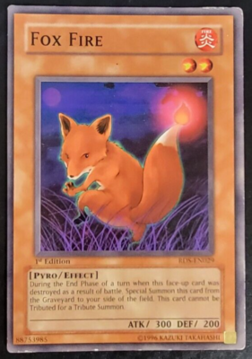 Yu-Gi-Oh - Trading Card - Effect Monster - Fox Fire - RDS-EN029