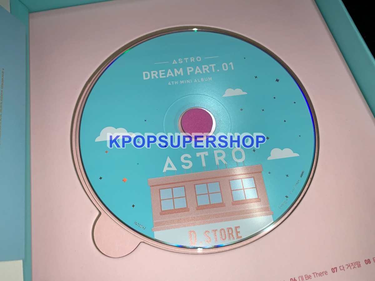 Astro 4th Mini Album Dream Part 01 CD Good Postcard Day Ver. No