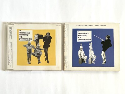 PIZZICATO FIVE A TELEVISION'S WORKSHOP E.P. JAPAN CD 1995 COCA