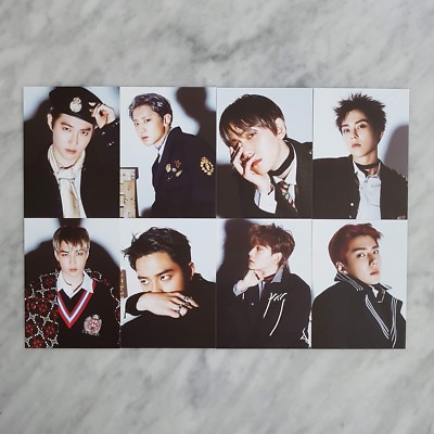 EXO 5th Album Don't Mess Up My Tempo Official Photocard Postcard
