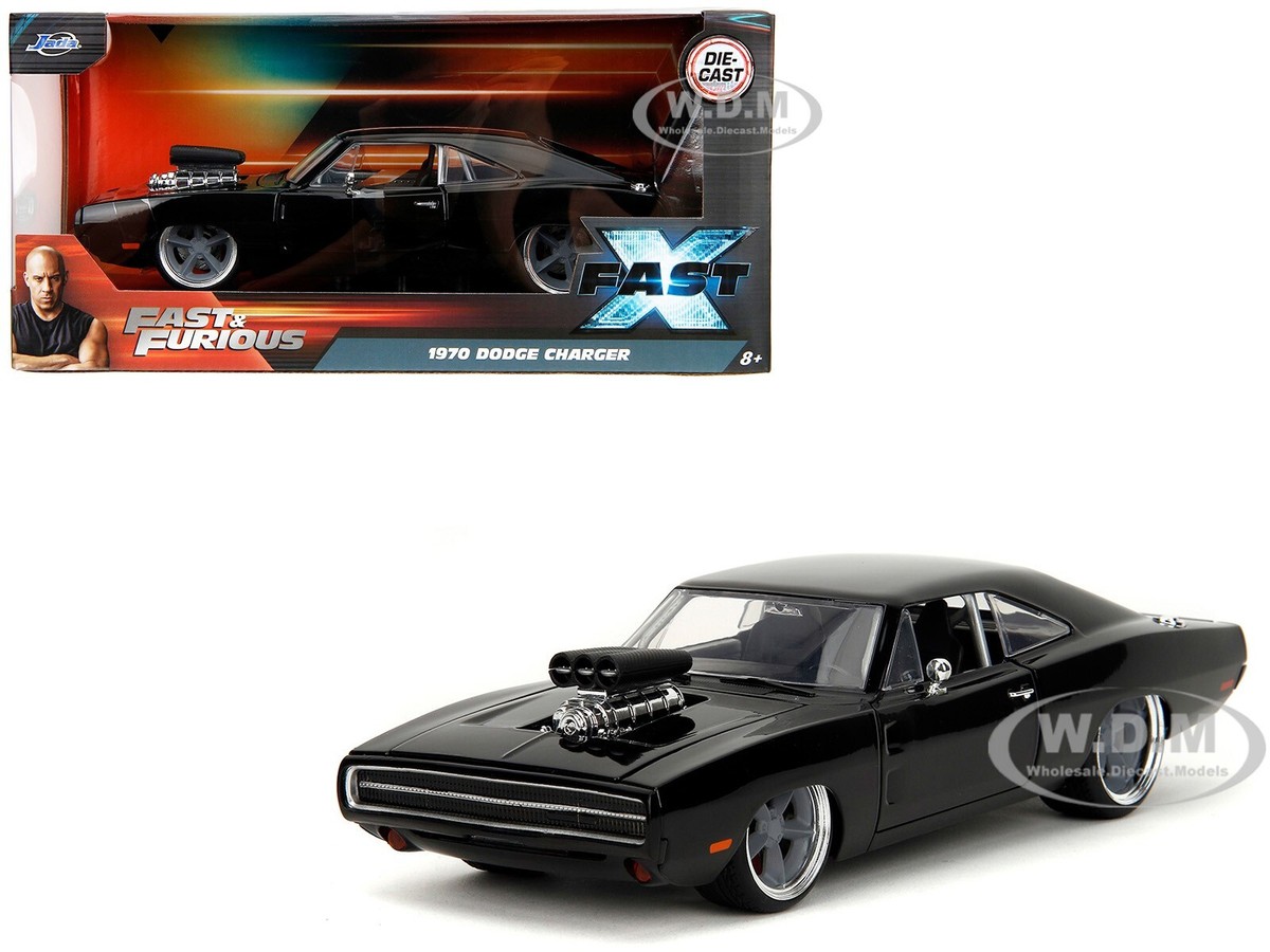 1970 DODGE CHARGER R/T BLACK 