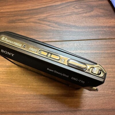 Sony Cyber-shot DSC-T20 8.1MP Digital Camera - Silver for sale