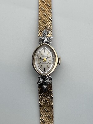 Vintage Benrus 21 Jewels Ladies Watch with 10k Gold Kreisler Band