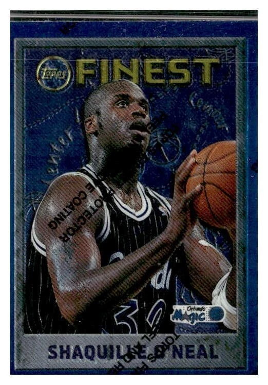 1995-96 Topps Finest - Shaquille O'Neal #32 for sale | eBay