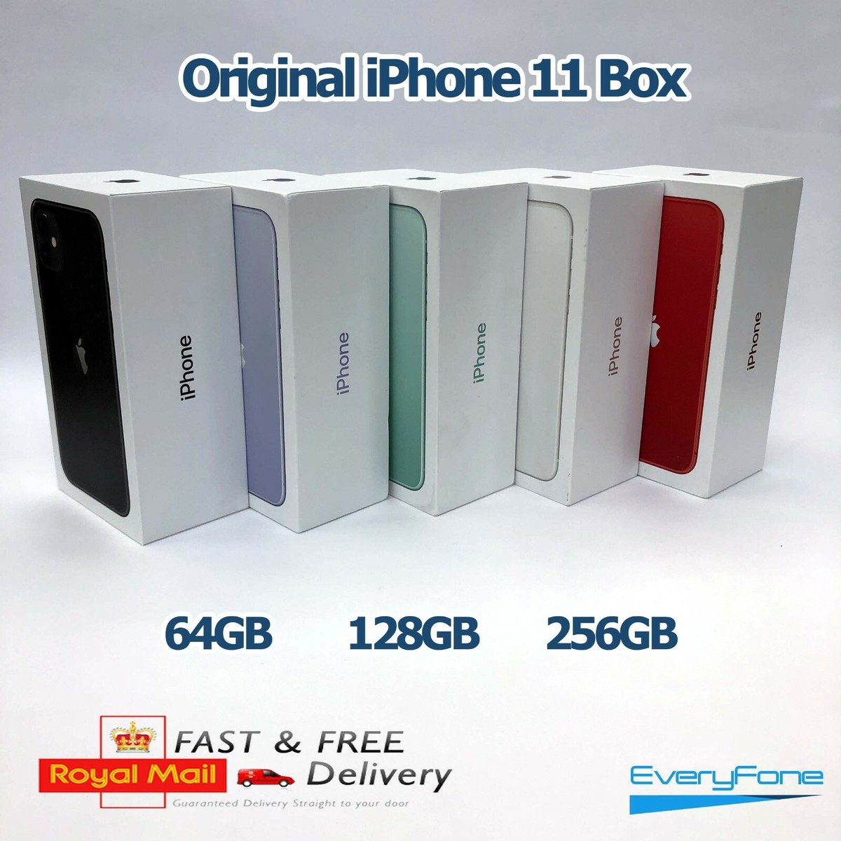 Original iPhone 11 box with or without All new Accessories 64GB