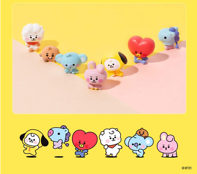 BTS BT21 Baby Monitor Figures RJ/ KOYA/ SHOOKY/ MANG/ TATA/ CHIMMY