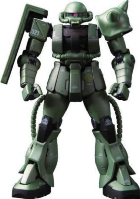 MG Mobile Suit Bandai Gundam Zaku II MS-06J Ver.2.0 1/100 Plastic
