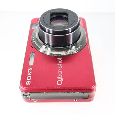 Excellent] SONY DSC-W150 Red Sony Compact Digital Camera Cyber