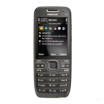 Original - Nokia E52 - 60 MB - Black (Unlocked) 2.4