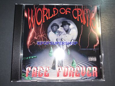Face Forever Album World of Crime CD Booklet Great OOP Rare New