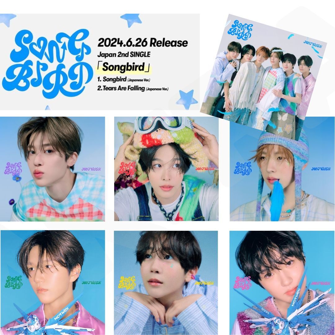PSL NCT WISH JAPAN 2nd SINGLE SONGBIRD STANDARD LIMITED SOLO ver