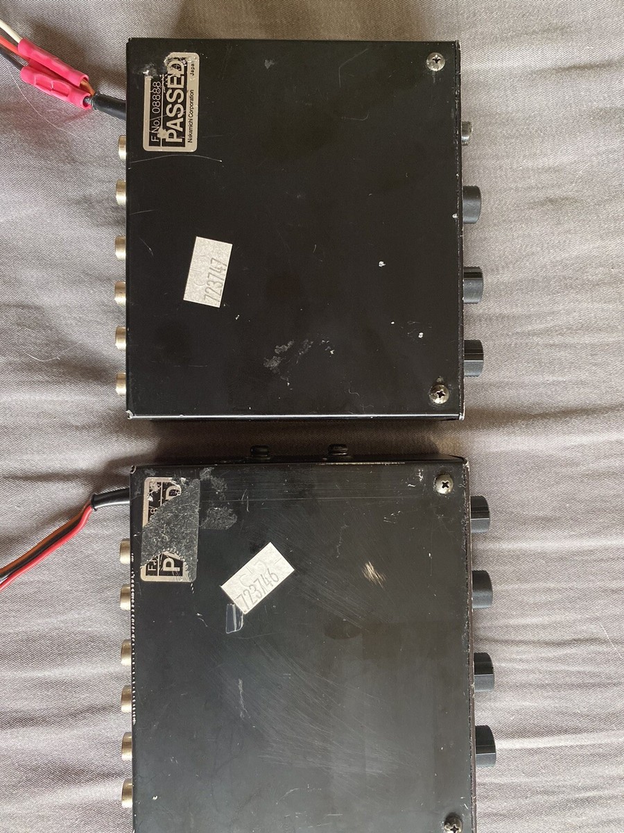 RARE NAKAMICHI EC-200 & 200H Mobile Electric CROSSOVER HI-END CAR