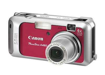 Canon PowerShot A460 5.0MP Digital Camera - Blue for sale online