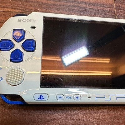 Sony PSP 3000 Value Pack White & Blue Handheld System for sale