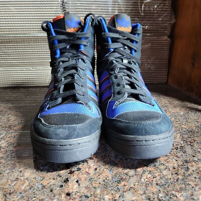 Adidas Originals Attitude CS Patrick Ewing Knicks Black Mens Sz 13