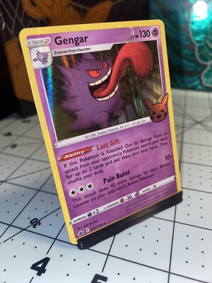 Gengar 057/198 - Halloween Trick Or Trade Stamped Card | eBay