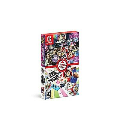 Mario Kart 8 Deluxe + Super Mario Party (Switch, 2020) for sale