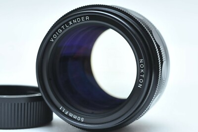Voigtlander Nokton 50mm f/1.1 Lens for Leica M-Mount 8010315 | eBay