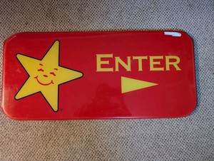 Carls Jr Sign | eBay