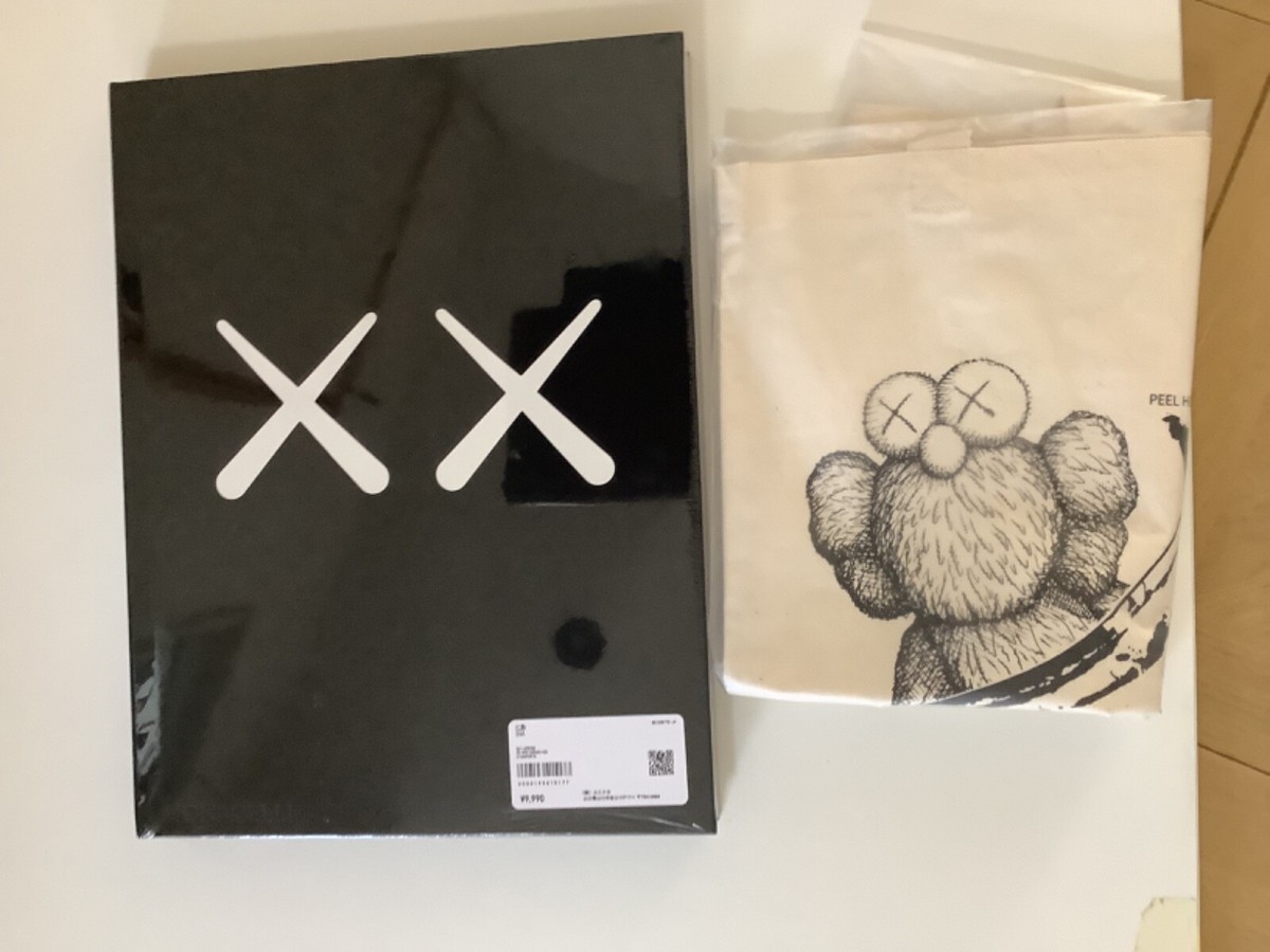 Authentic Kaws x Andy Warhol art book with tote bag new | eBay